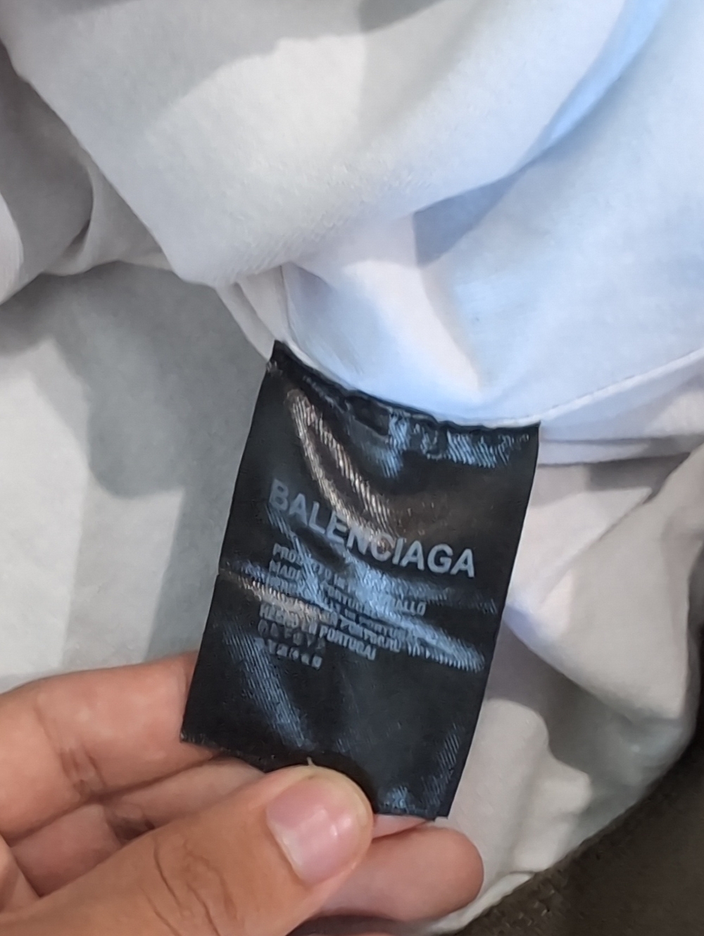 Balenciaga Distressed Hoodie - Picture 7 of 7